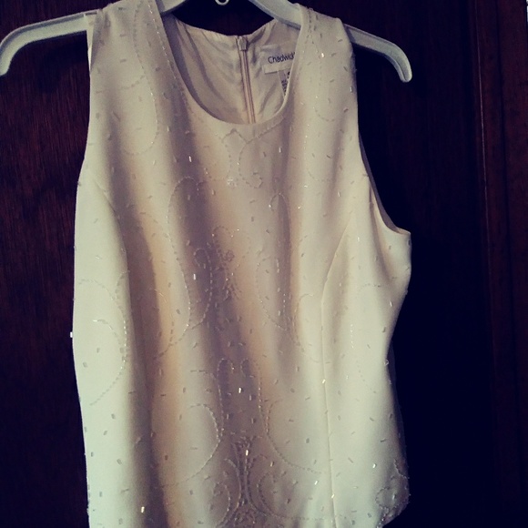 Elegant white pantsuit - Picture 5 of 7